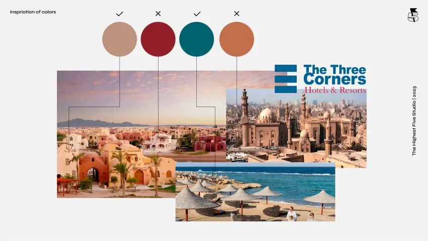 Three Corners Hotel - Rebrand – Bild 3